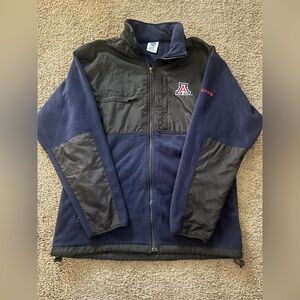 NCAA Arizona Wildcats Navy and Black Men's Jacket